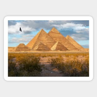 Giza Pyramids Sticker